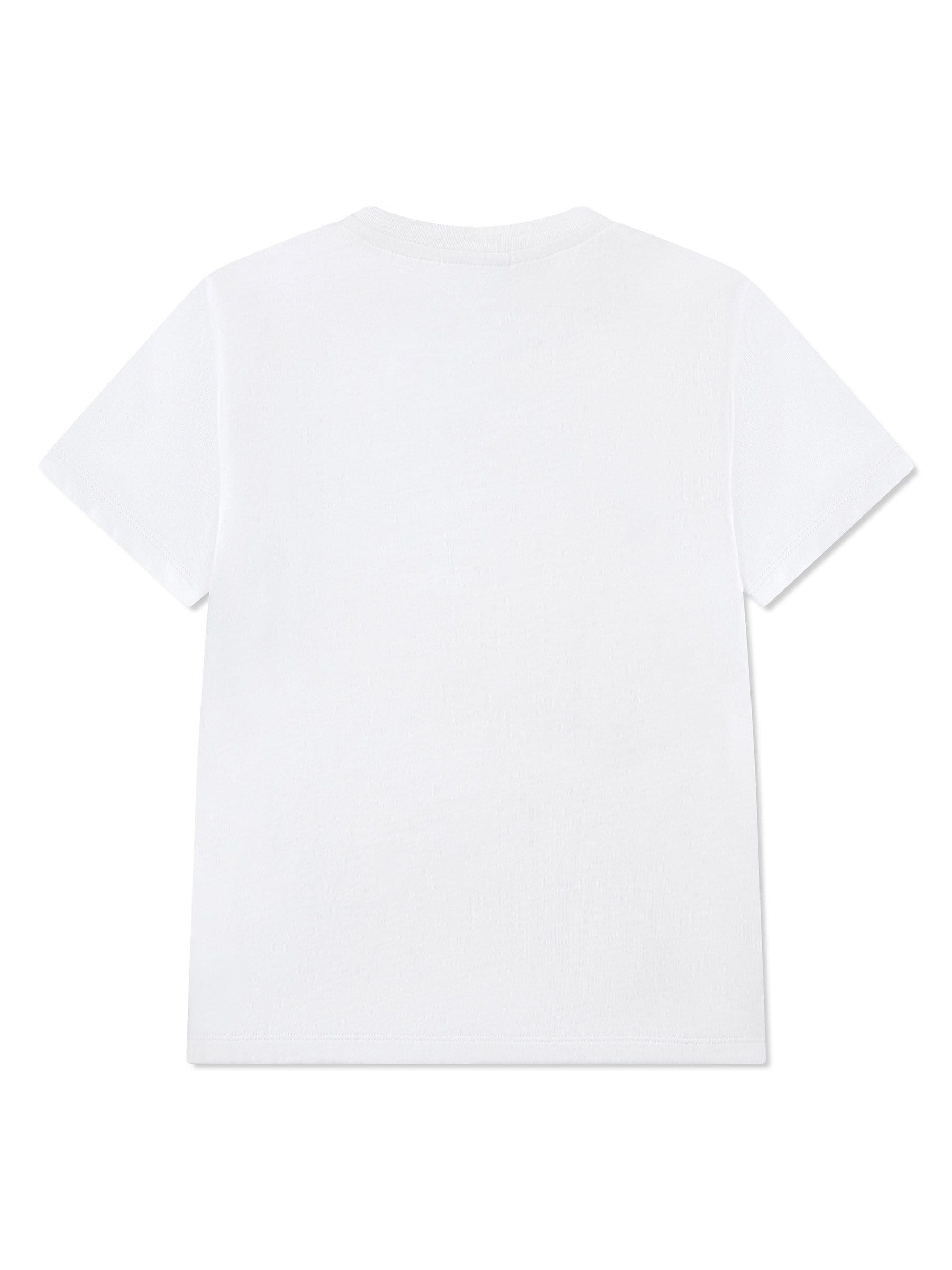 Lacoste White Croc Grid T-Shirt image 5