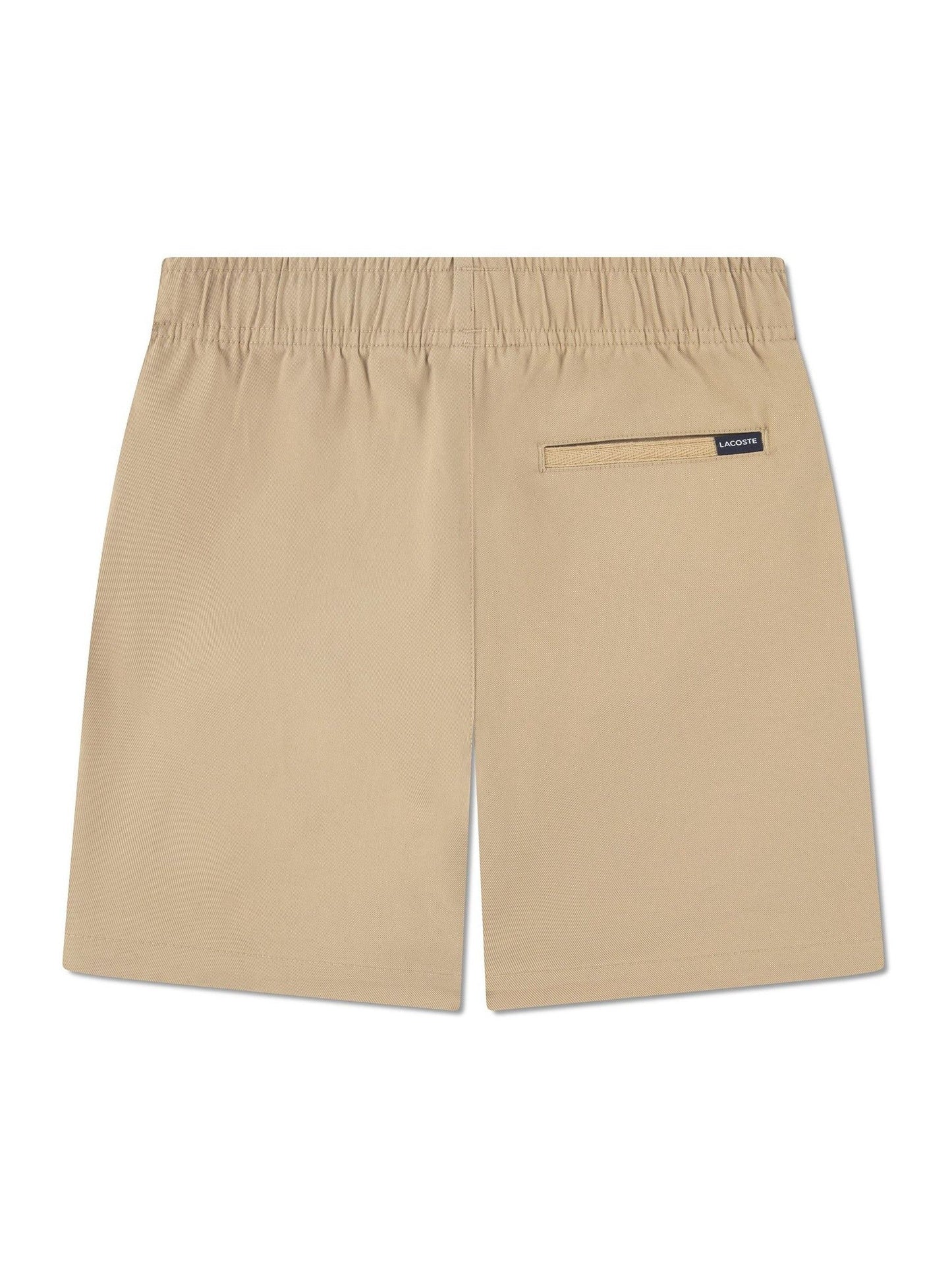 Lacoste Brown Stretch Twill Shorts image 5