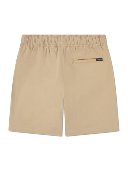 Lacoste Brown Stretch Twill Shorts image 5