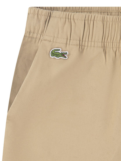 Lacoste Brown Stretch Twill Shorts image 6