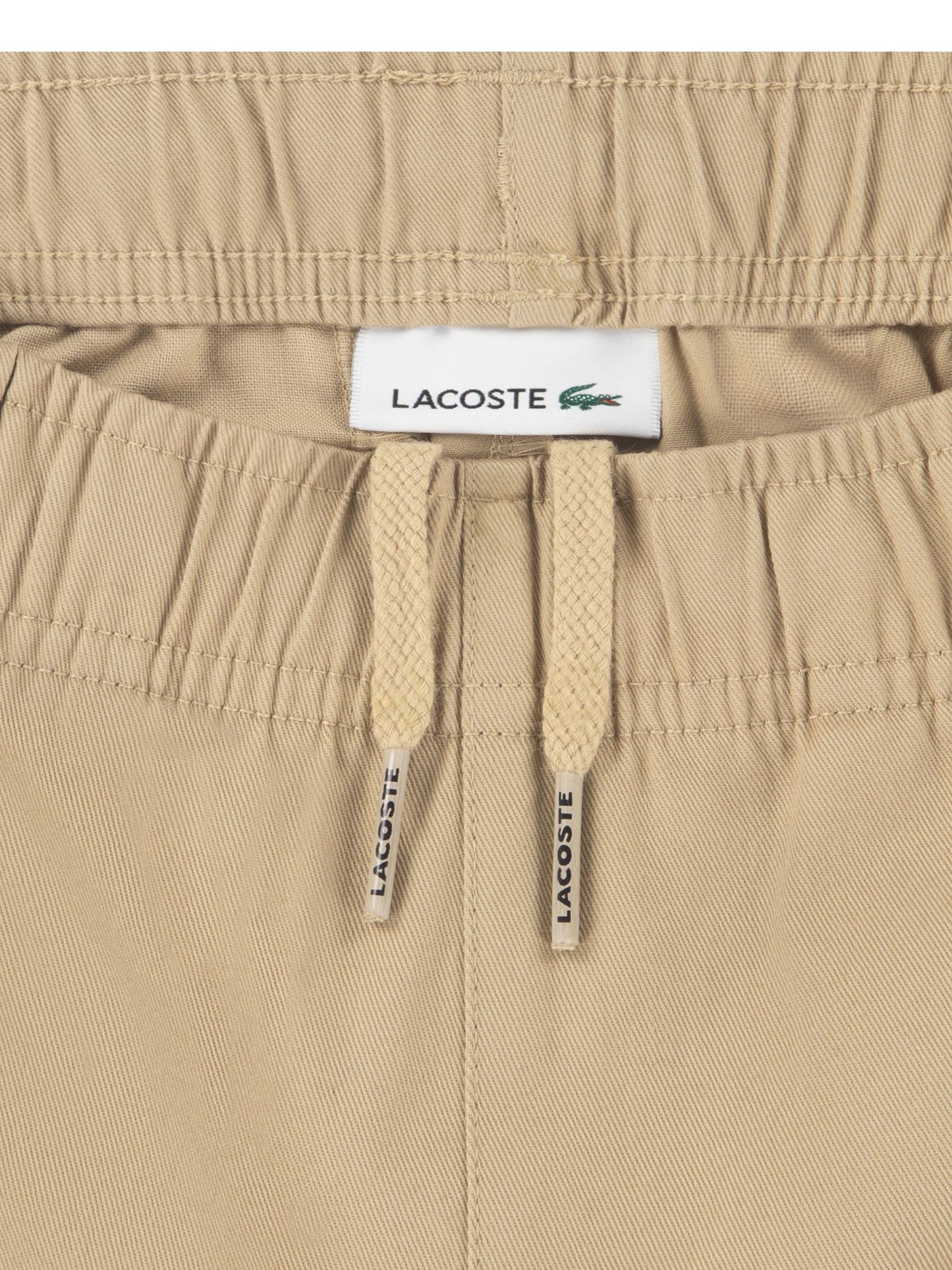 Lacoste Brown Stretch Twill Shorts image 7