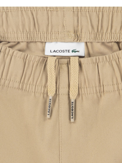 Lacoste Brown Stretch Twill Shorts image 7