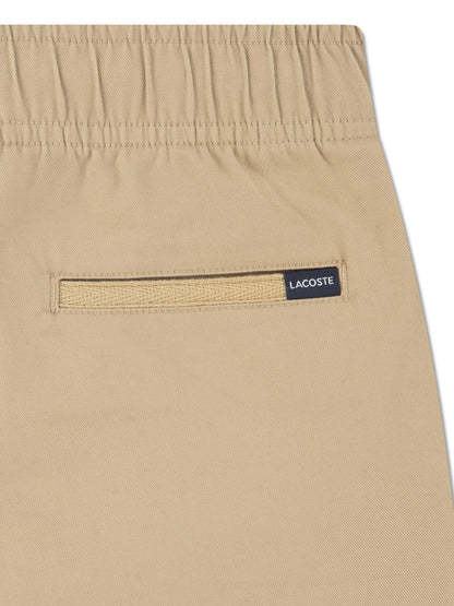 Lacoste Brown Stretch Twill Shorts image 8