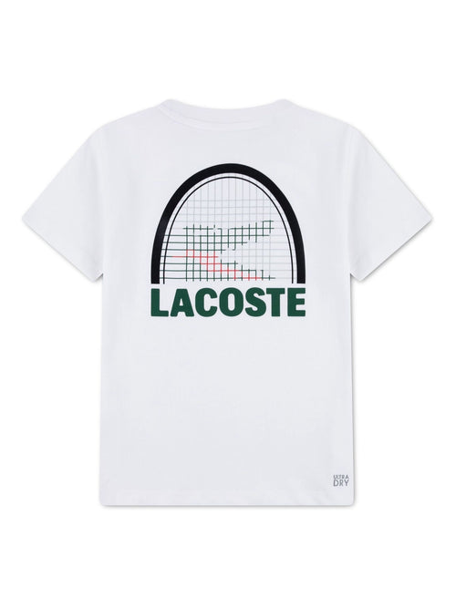 Lacoste White Medvedev Racket T-Shirt image 1