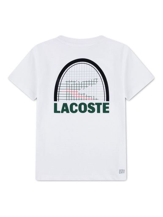 Lacoste White Medvedev Racket T-Shirt image 1