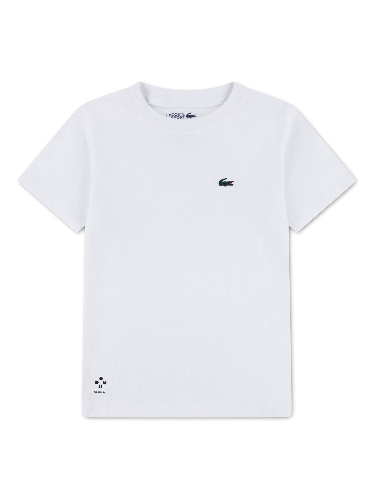 Lacoste White Medvedev Racket T-Shirt image 2