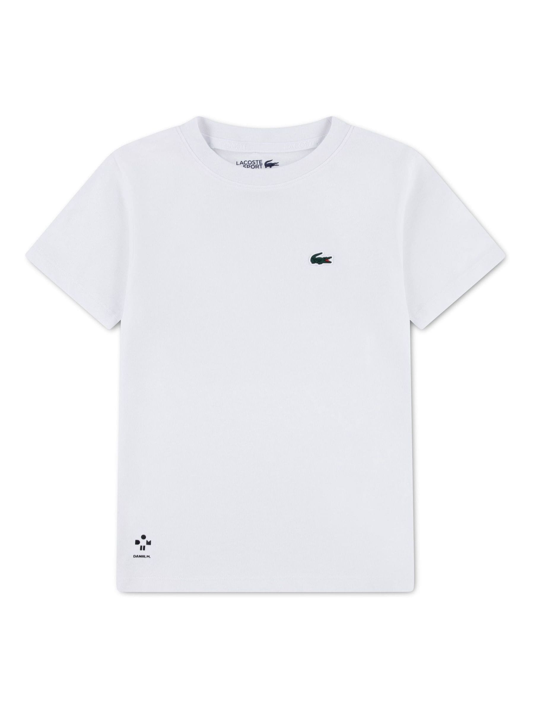 Lacoste White Medvedev Racket T-Shirt image 2