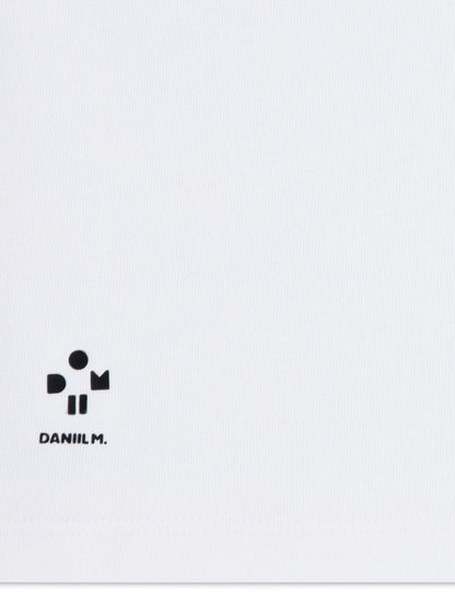 Lacoste White Medvedev Racket T-Shirt image 3