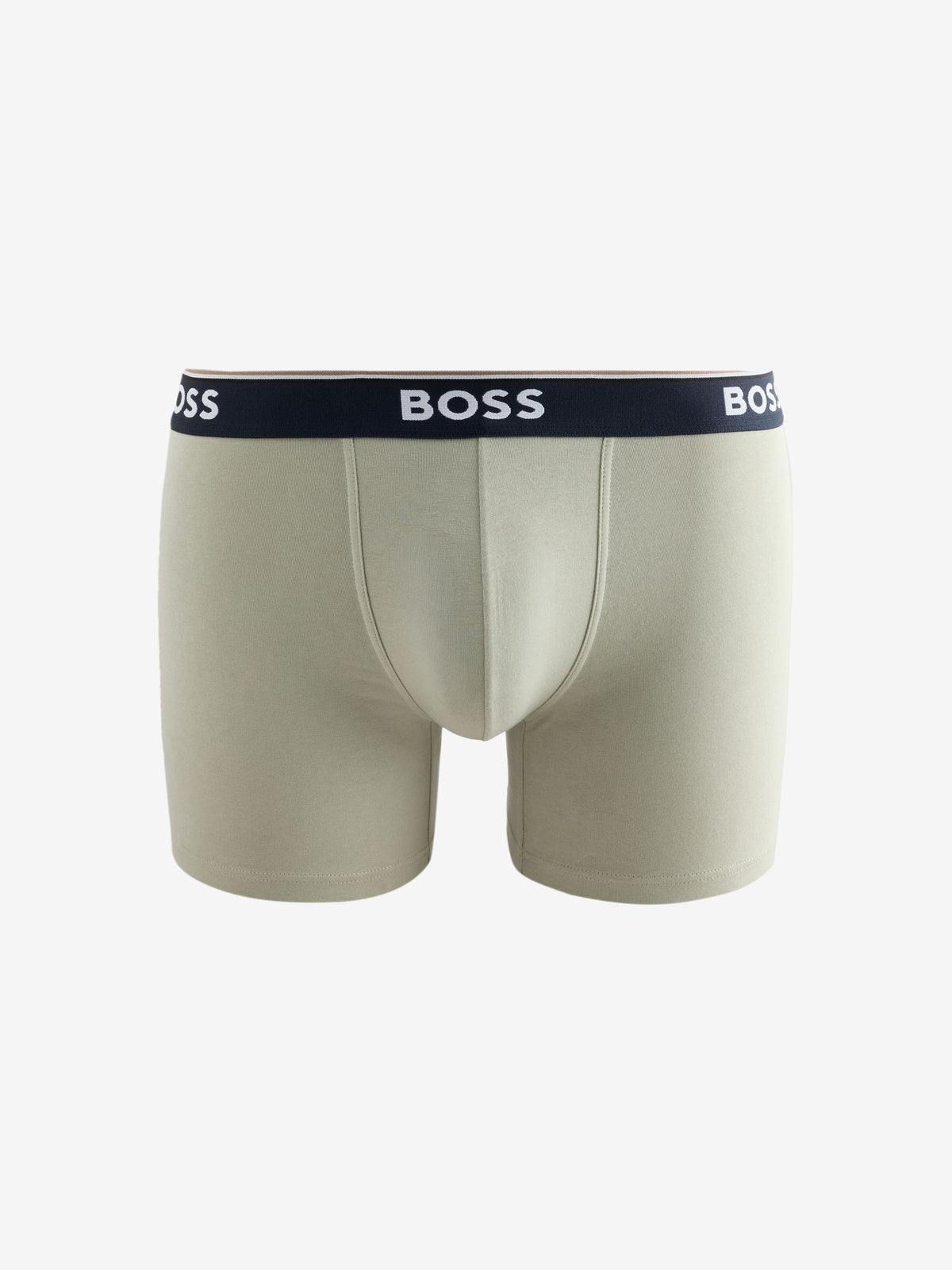 Dsiney Kidz - BOSS Grey/Blue/Natural Power Logo Hipster Boxers 3 Pack image 2