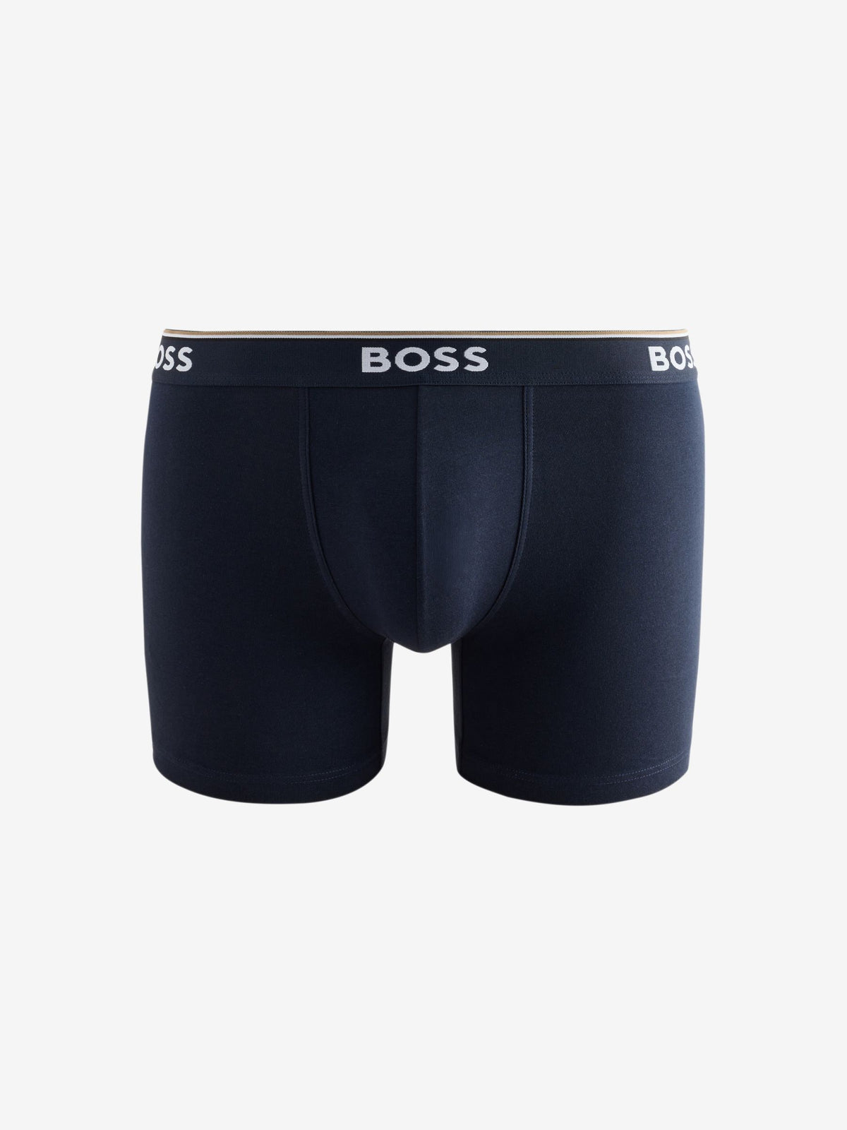 Dsiney Kidz - BOSS Grey/Blue/Natural Power Logo Hipster Boxers 3 Pack image 3