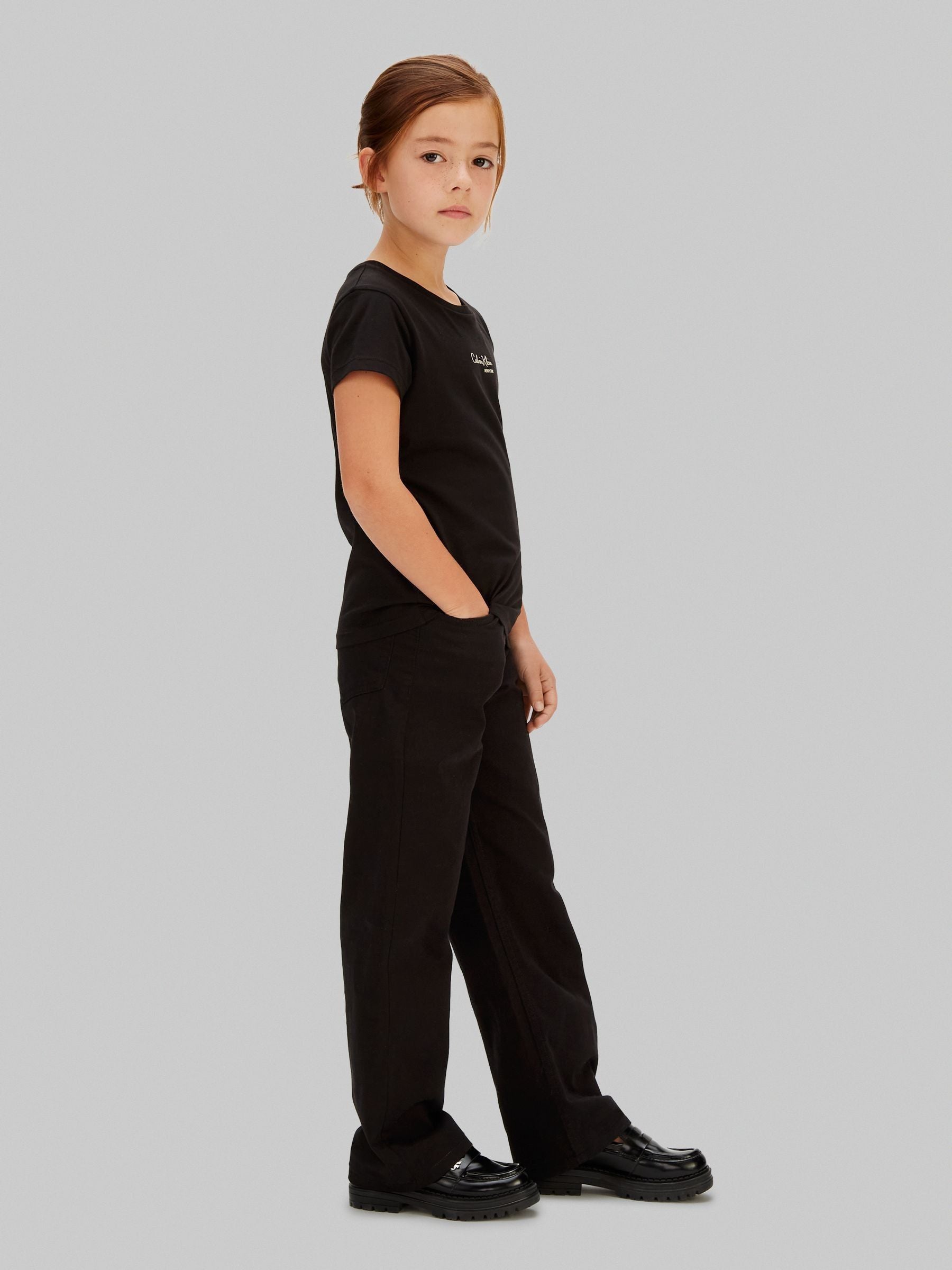 Calvin Klein Black Slim T-Shirt image 3