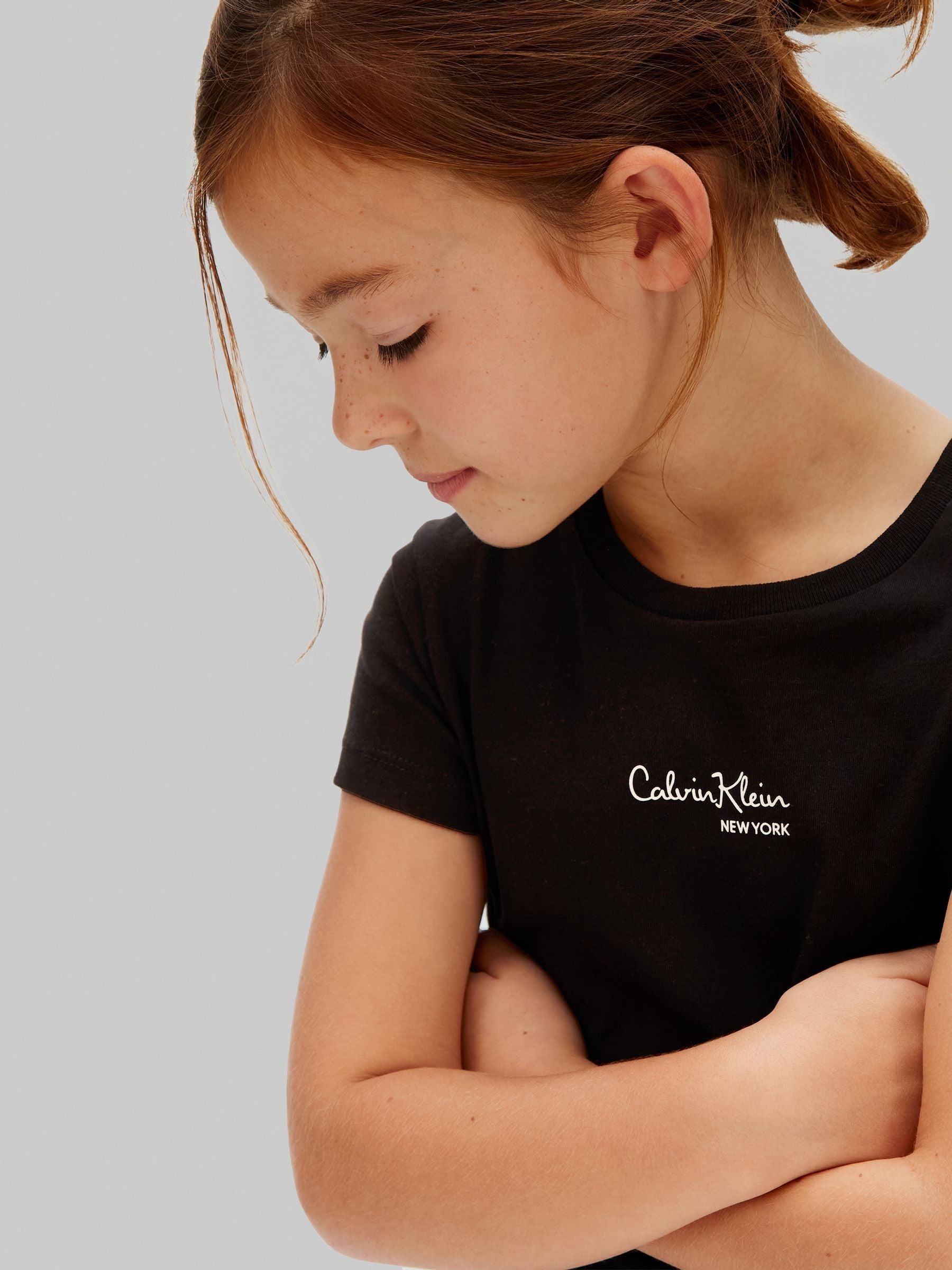 Calvin Klein Black Slim T-Shirt image 5