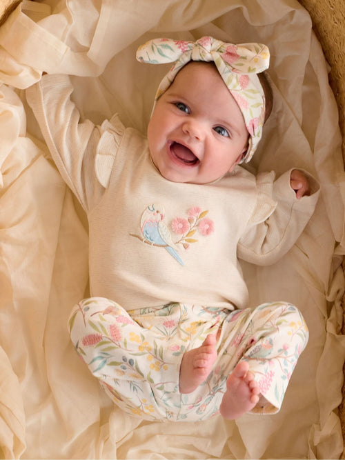 Purebaby Pink Headband Set 3 Piece image 1