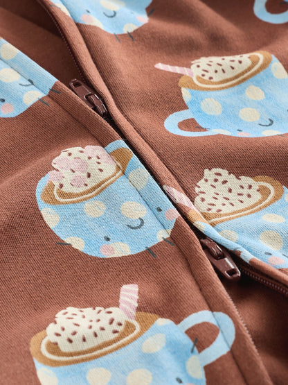 Blue Brunch Two Way Zip Baby Sleepsuits 3 Pack (0mths-3yrs) - image 8