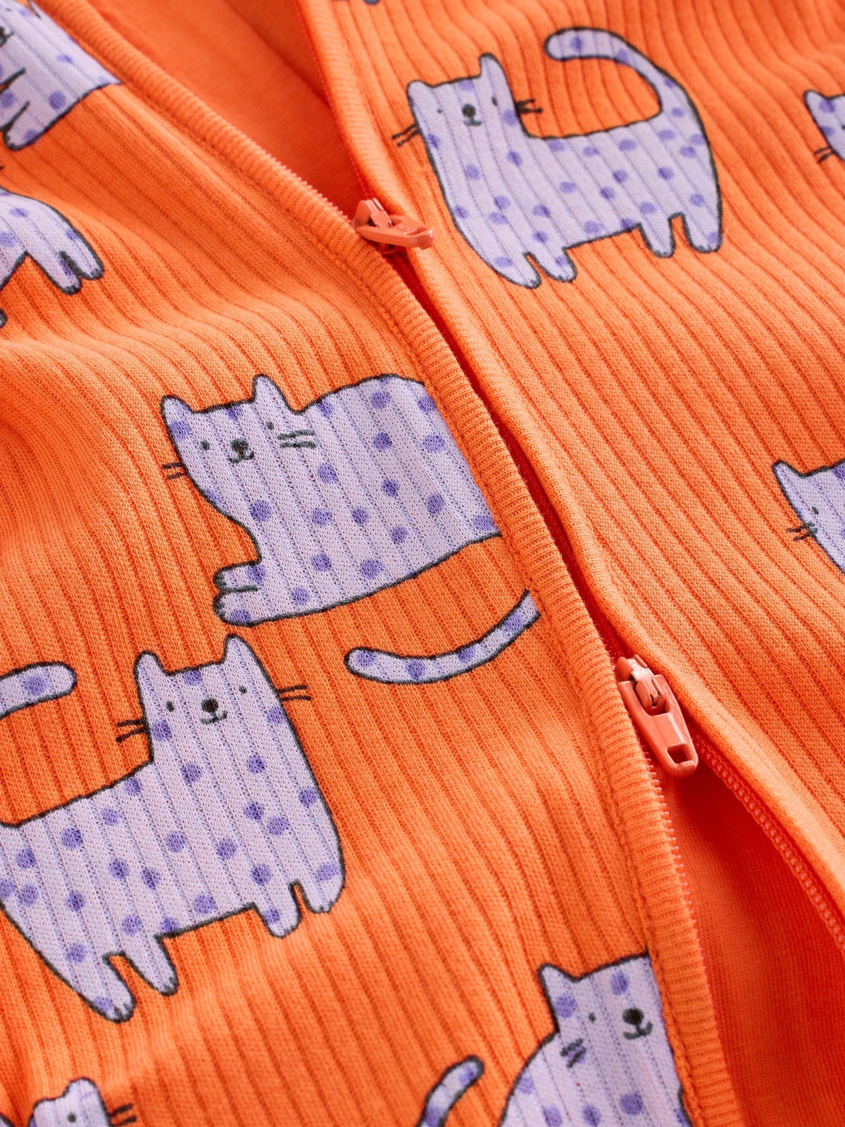 Bright Animal Two Way Zip Baby Sleepsuits 4 Pack (0mths-2yrs) - image 9