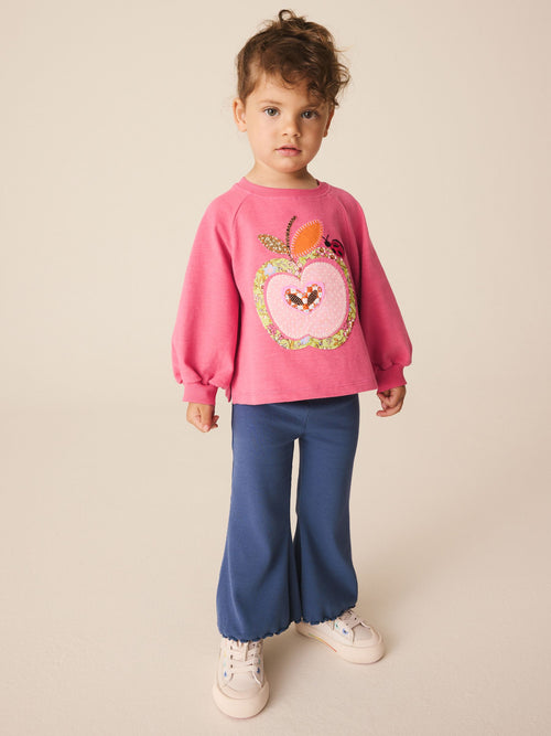 Dsiney Kidz - Pink Apple Long Sleeve Top and Leggings Set (3mths-7yrs) image 1