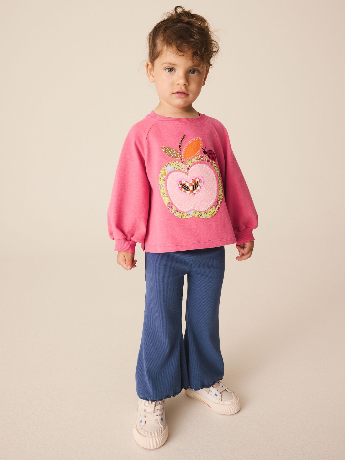 Dsiney Kidz - Pink Apple Long Sleeve Top and Leggings Set (3mths-7yrs) image 1