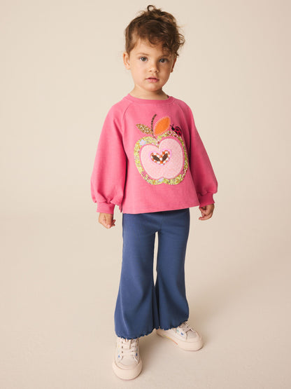 Dsiney Kidz - Pink Apple Long Sleeve Top and Leggings Set (3mths-7yrs) image 1