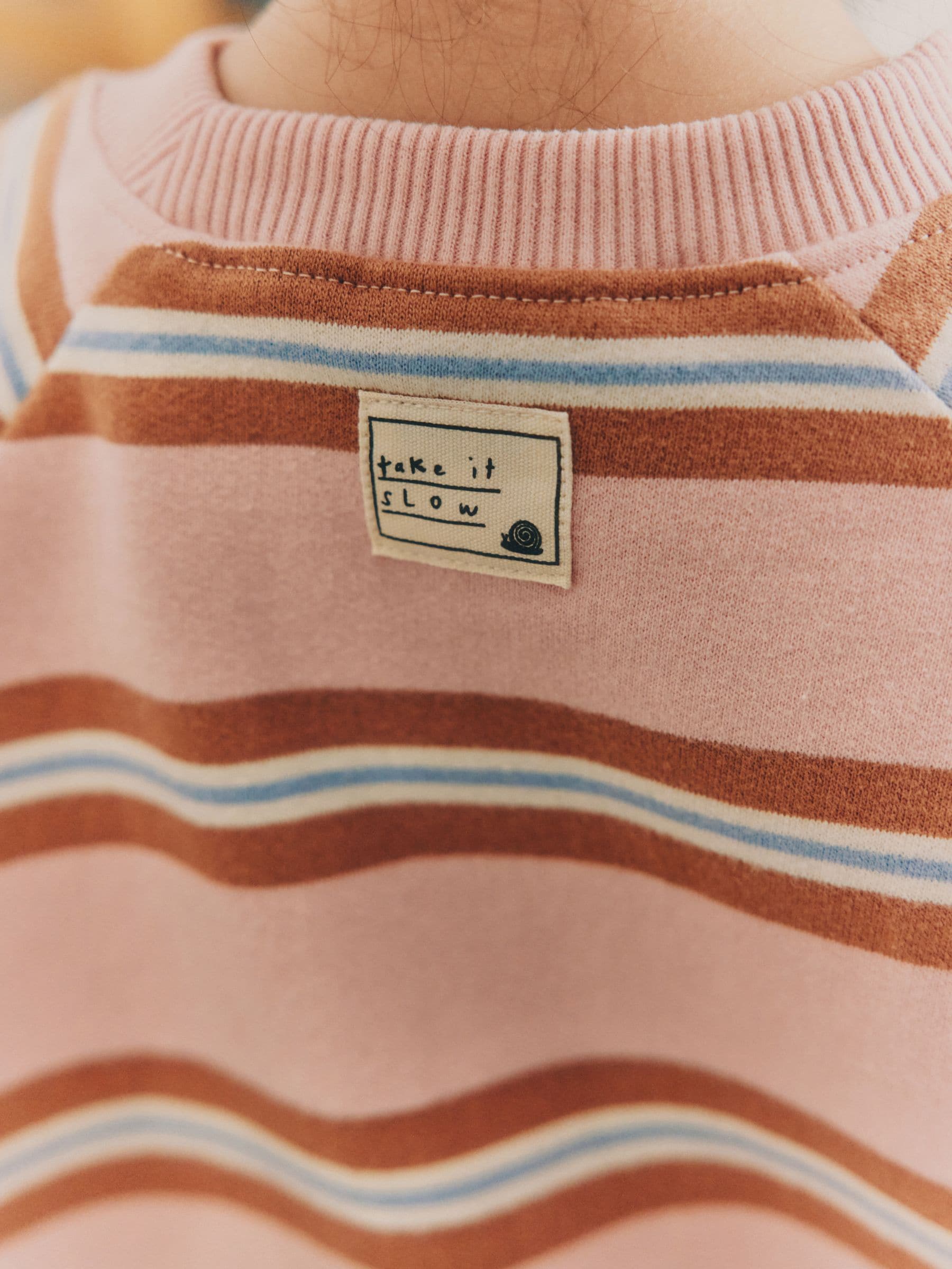 Dsiney Kidz - Pink/Cream Stripe Sweatshirt and Leggings Set (3mths-7yrs) image 4