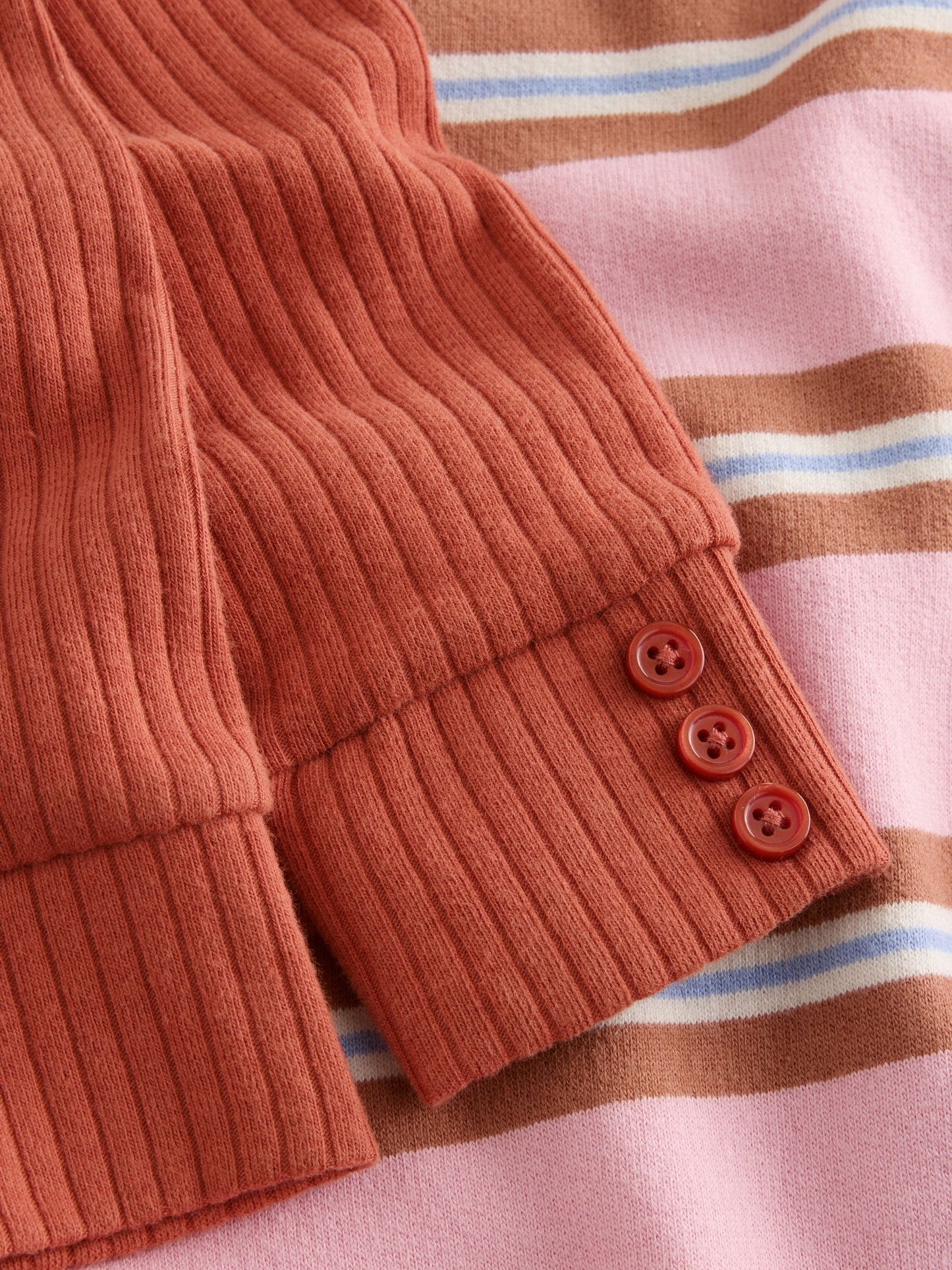 Dsiney Kidz - Pink/Cream Stripe Sweatshirt and Leggings Set (3mths-7yrs) image 8