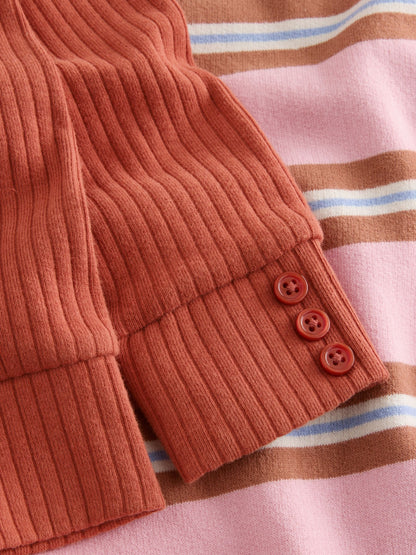 Dsiney Kidz - Pink/Cream Stripe Sweatshirt and Leggings Set (3mths-7yrs) image 8
