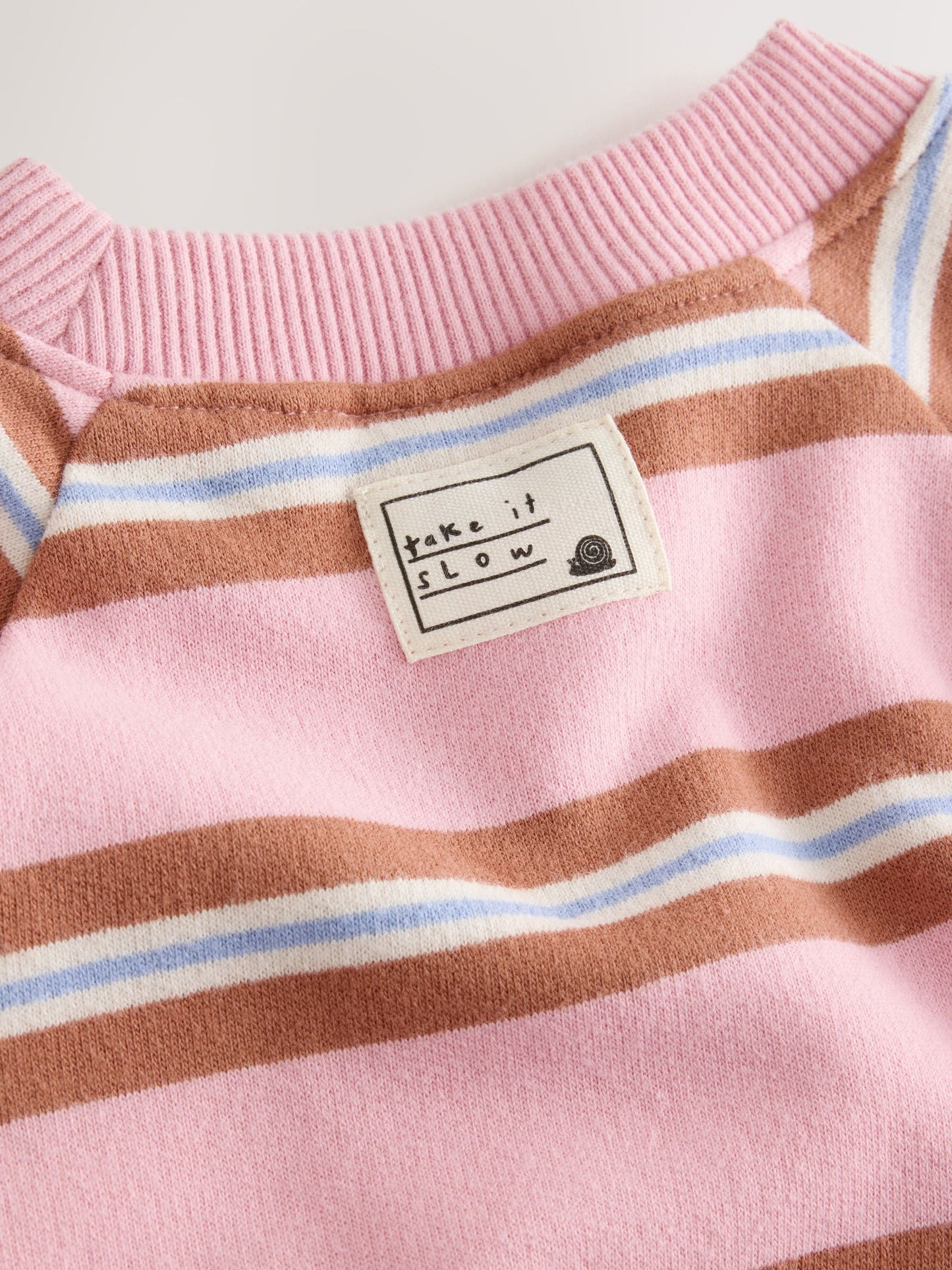 Dsiney Kidz - Pink/Cream Stripe Sweatshirt and Leggings Set (3mths-7yrs) image 9