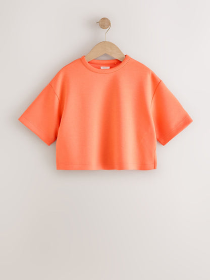 Dsiney Kidz - Orange Supersoft Oversized Boxy T-Shirt (3-16yrs) image 6