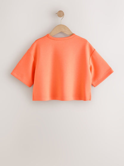 Dsiney Kidz - Orange Supersoft Oversized Boxy T-Shirt (3-16yrs) image 7