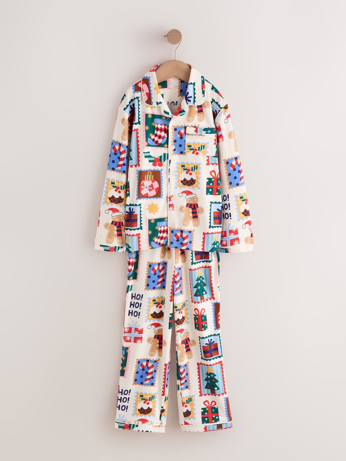 Ecru All Over Print Christmas Matching Family Pyjamas (9mths-16yrs) - image 6