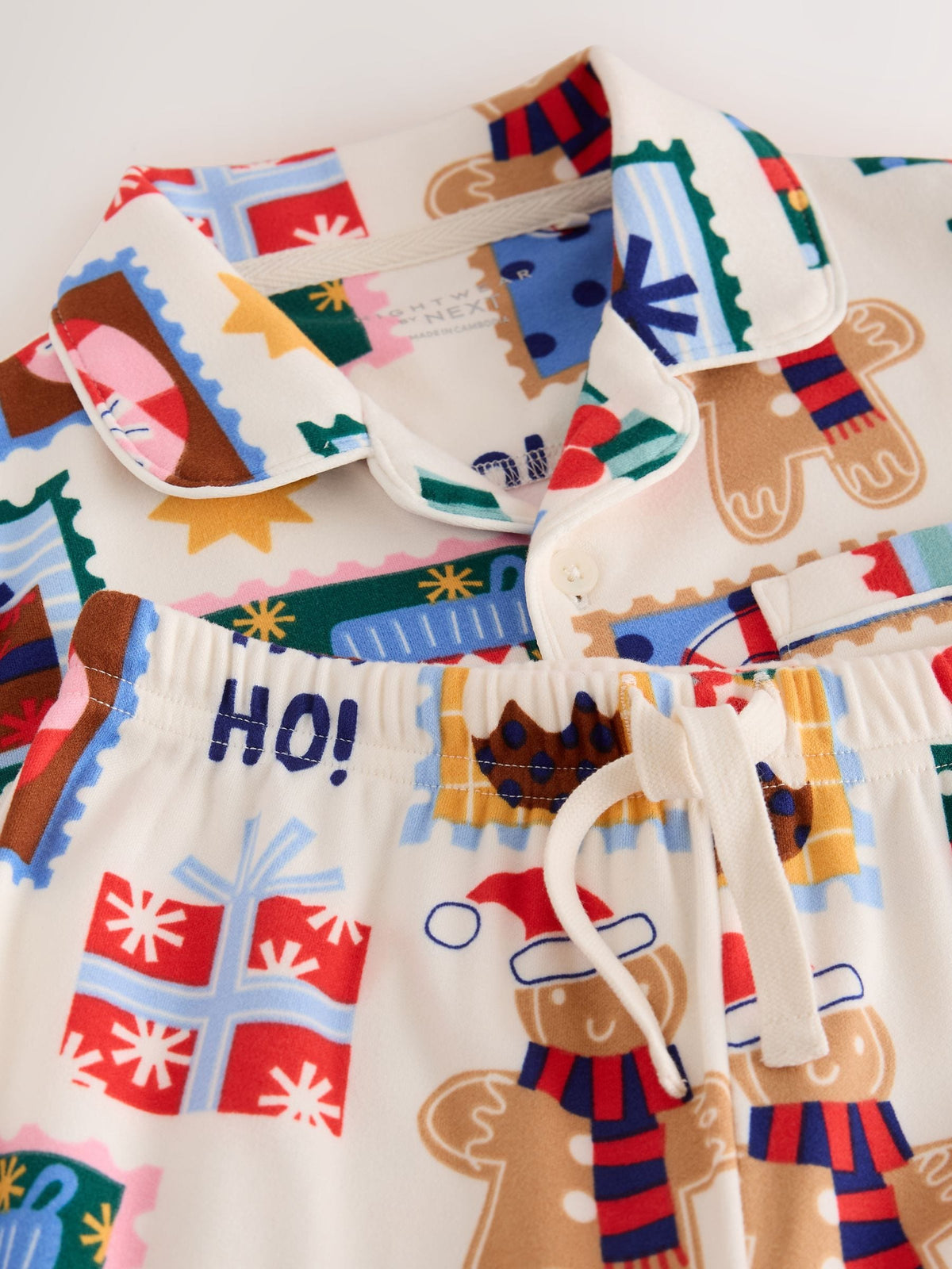 Ecru All Over Print Christmas Matching Family Pyjamas (9mths-16yrs) - image 9
