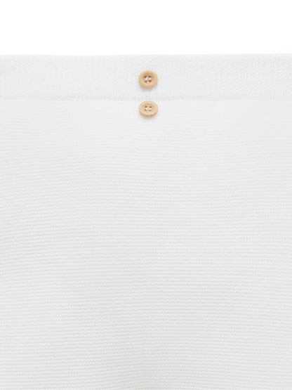 Purebaby White Textured Leggings image 4