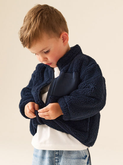 Dsiney Kidz - Navy Zip Thru Fleece (3mths-7yrs) image 4
