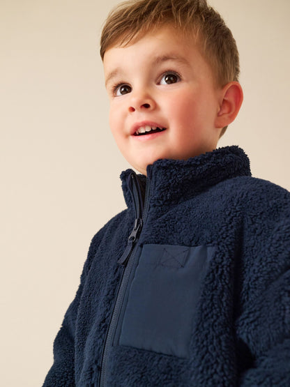Dsiney Kidz - Navy Zip Thru Fleece (3mths-7yrs) image 5