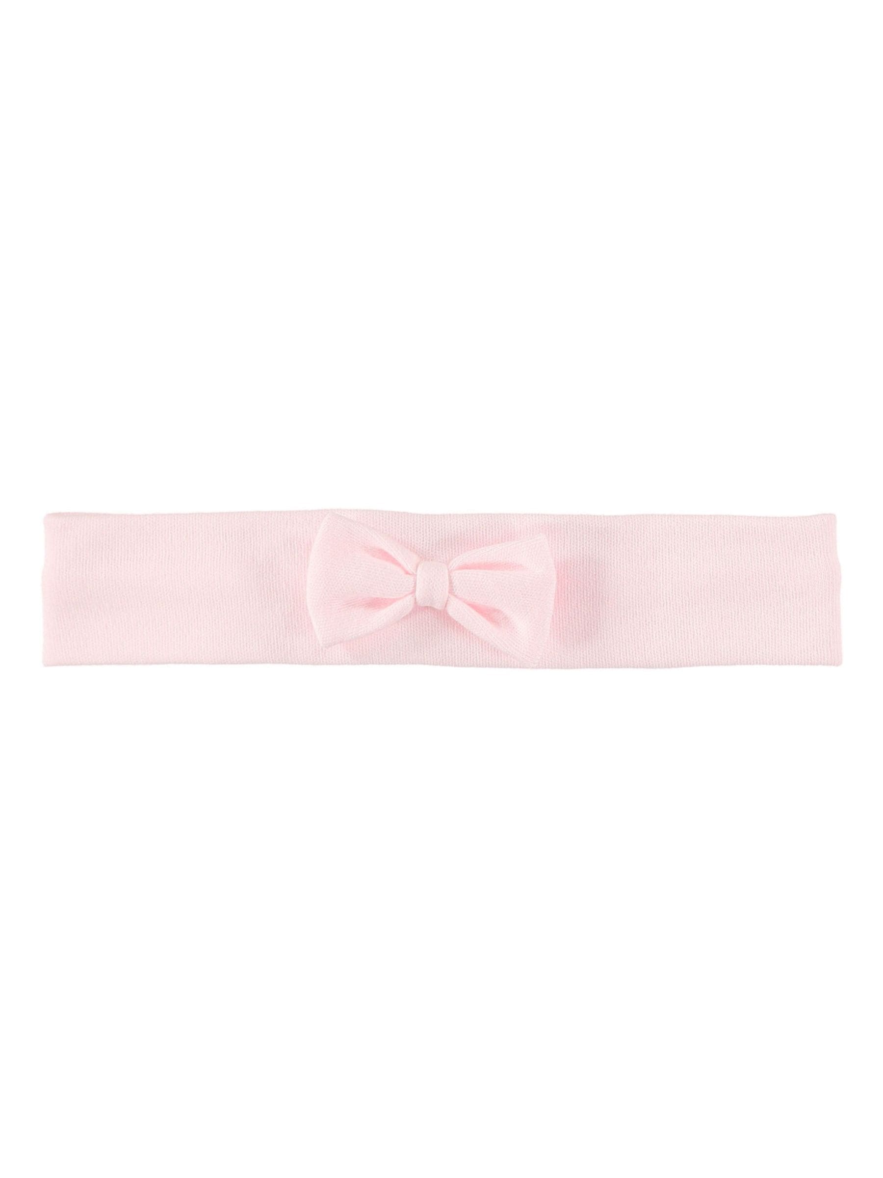 Emile Et Rose Pink Lily All-In-One With Embroidered Hearts Lace Trim & Hairband image 5