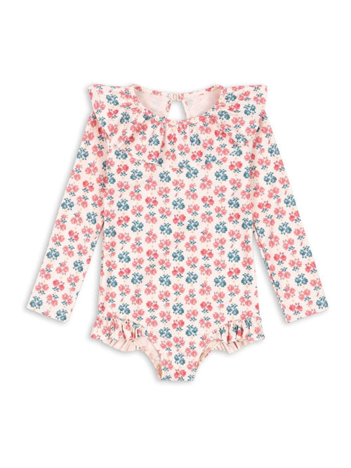 Konges Sløjd Pink Manuca Long Sleeve Swimsuit image 1