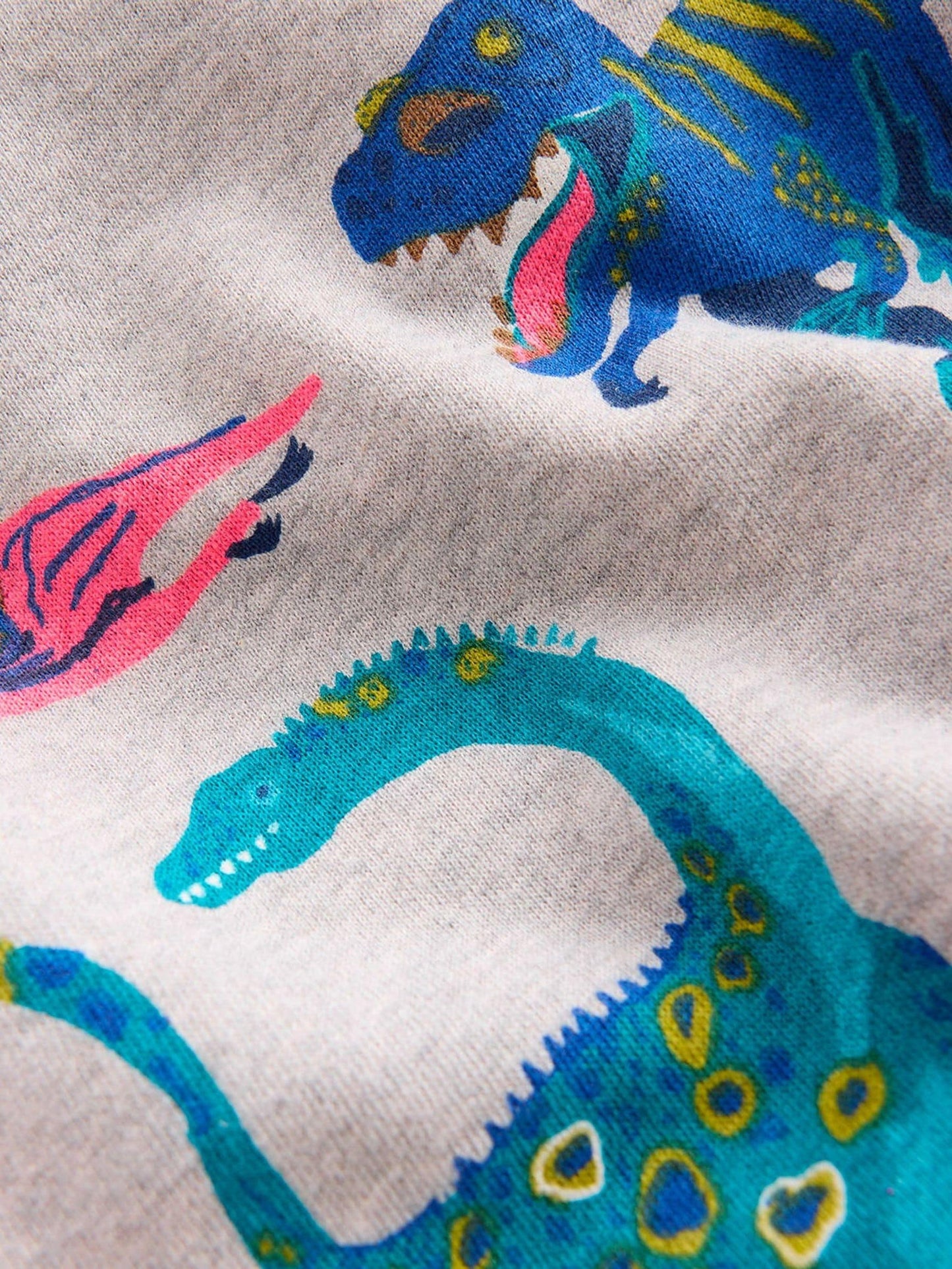 Dsiney Kidz - Boden Grey Dino Everyday Printed Sweatshirt image 4