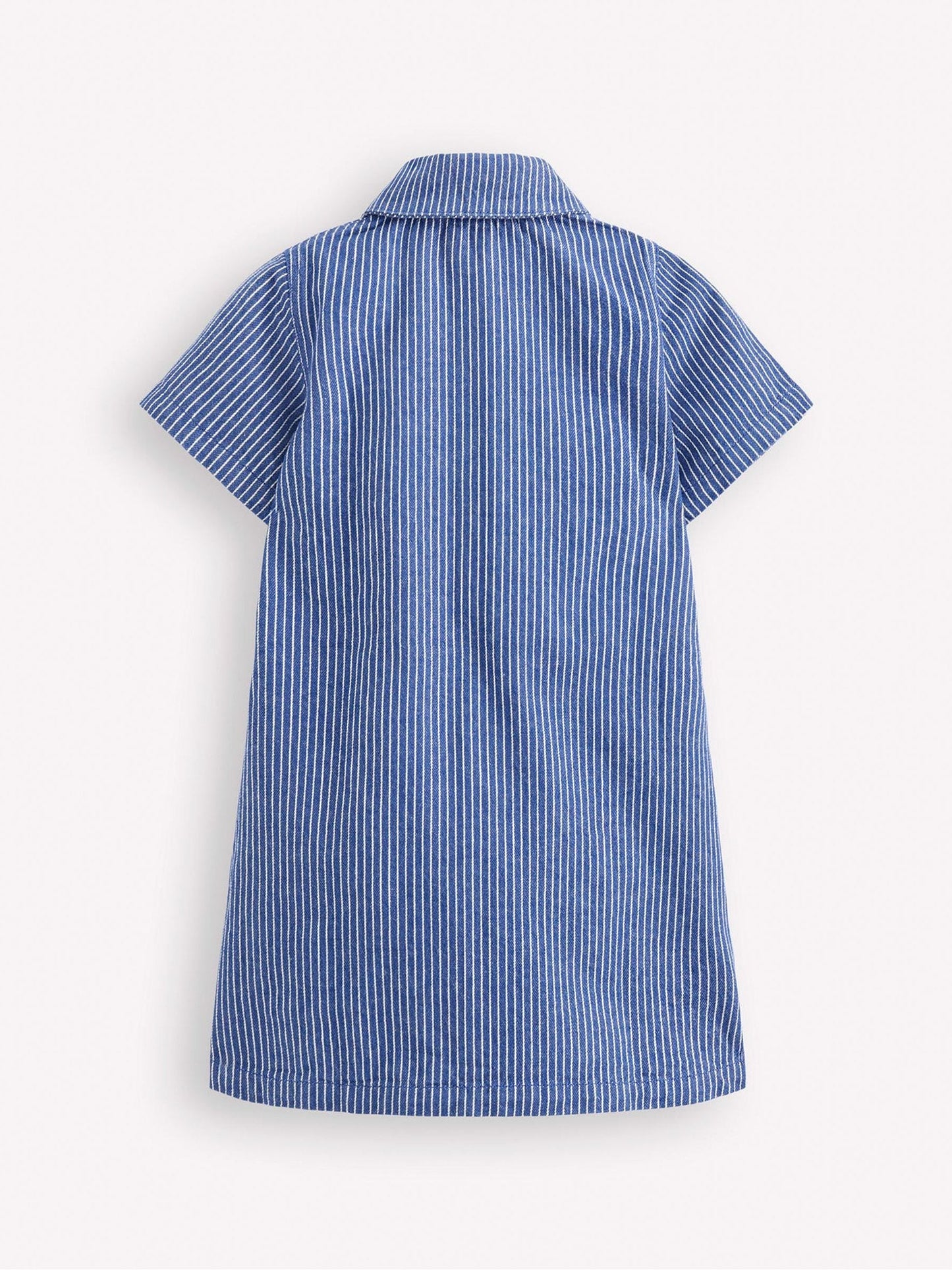 Boden Blue Denim Shirt Dress image 2