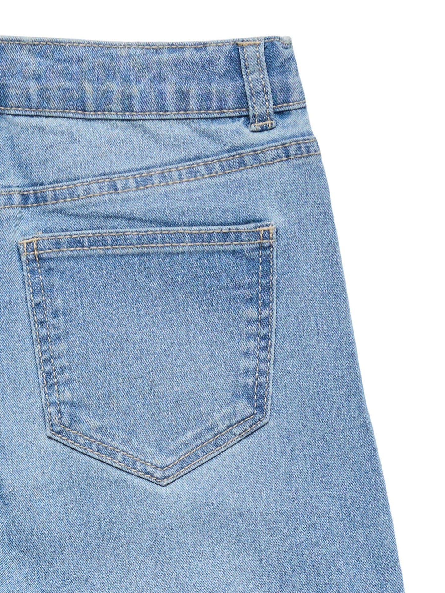 Dsiney Kidz - VERO MODA Blue Girl Wide Leg Jeans image 6