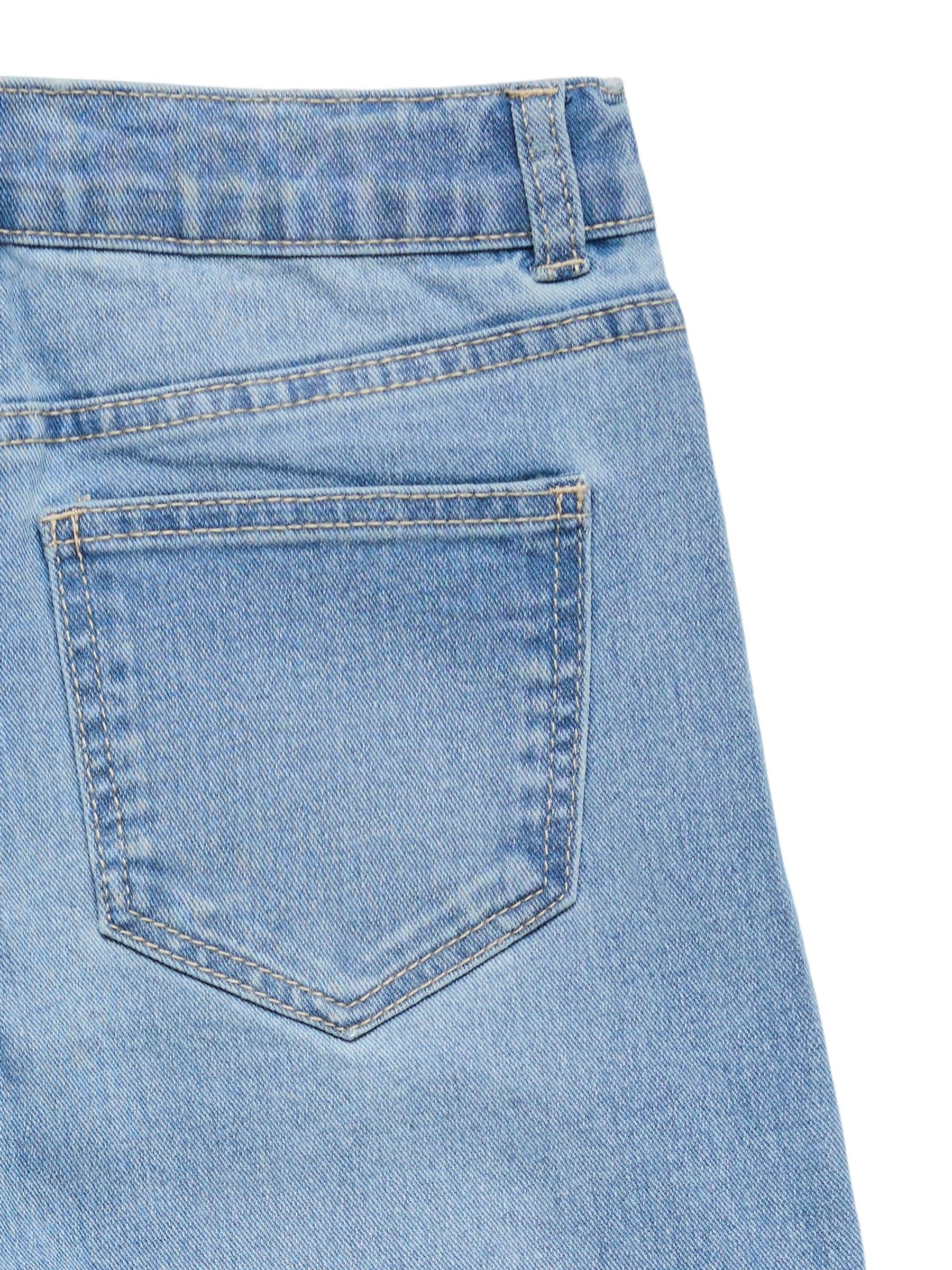 Dsiney Kidz - VERO MODA Blue Girl Wide Leg Jeans image 6