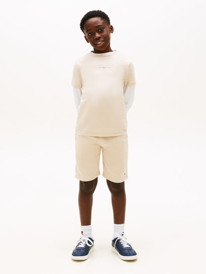 Tommy Hilfiger Brown Essential Top & Short Set image 1
