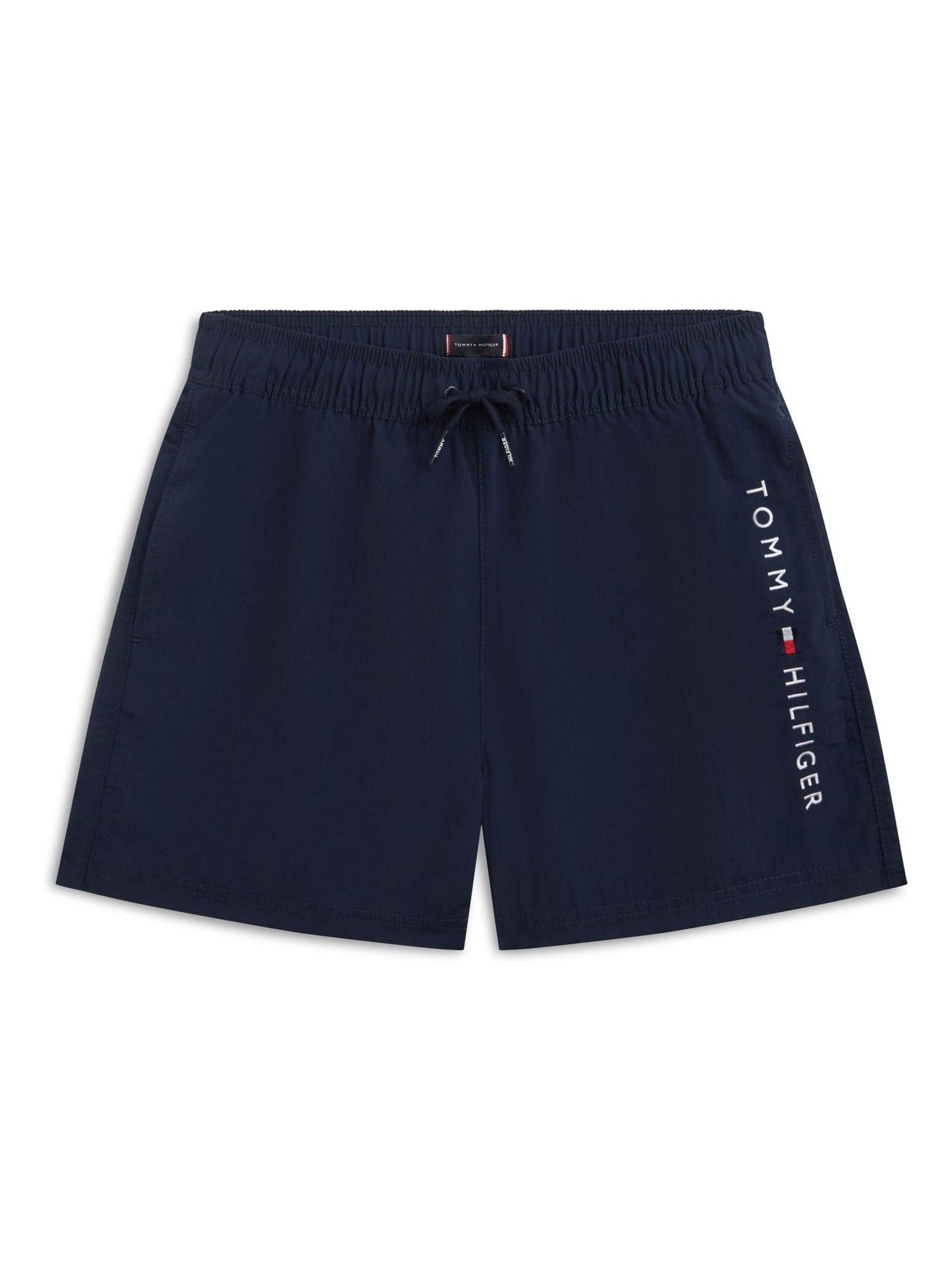Tommy Hilfiger Dark Night Navy Medium Drawstring Ithaca Swim Shorts image 1