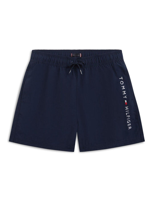 Tommy Hilfiger Dark Night Navy Medium Drawstring Ithaca Swim Shorts image 1