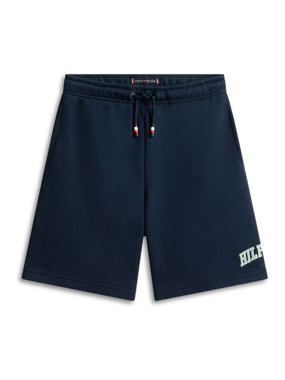 Dsiney Kidz - Tommy Hilfiger Blue Terry Wide Leg Sweat Shorts image 5