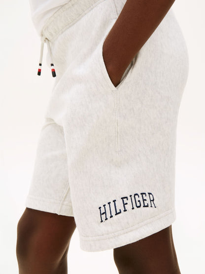 Dsiney Kidz - Tommy Hilfiger Grey Terry Wide Leg Sweat Shorts image 4