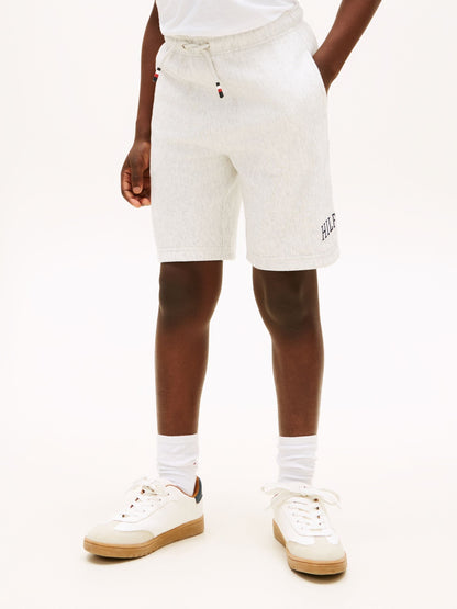 Dsiney Kidz - Tommy Hilfiger Grey Terry Wide Leg Sweat Shorts image 1