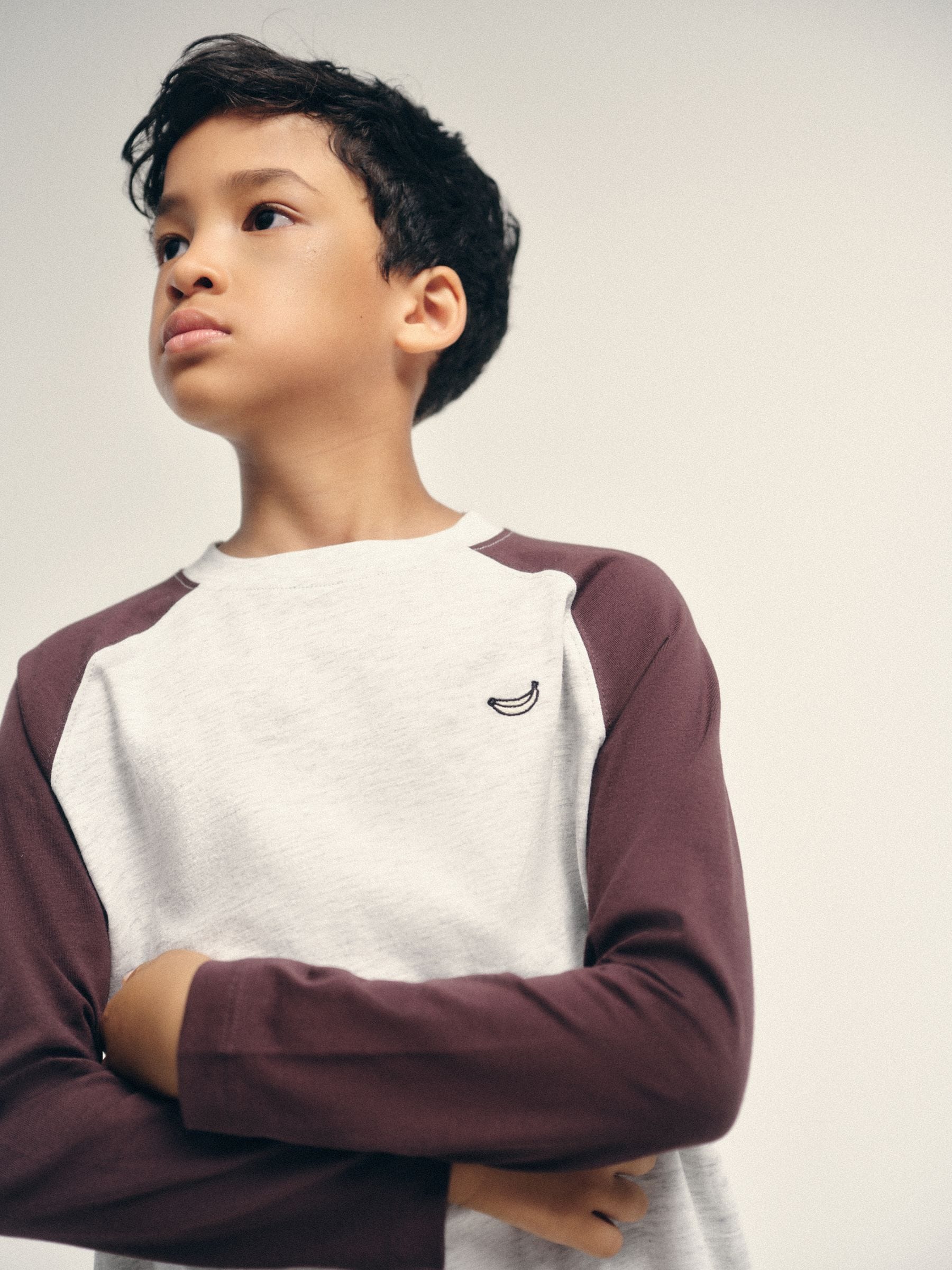 Dsiney Kidz - The Set 3 Pack Contrast Longsleeve T-Shirts Multi image 1