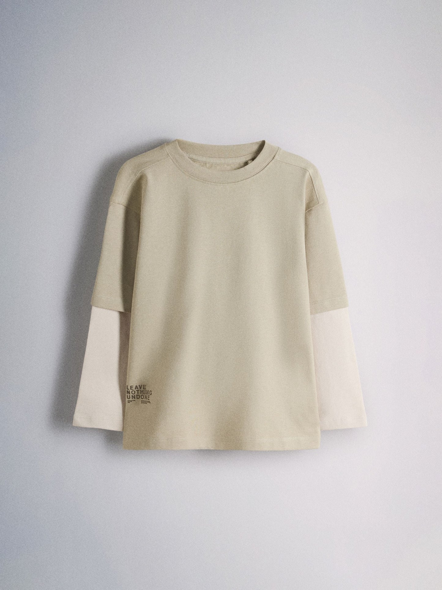 Dsiney Kidz - The Set 2 Pack Long Sleeve Mock Layer T-Shirts Brown image 10