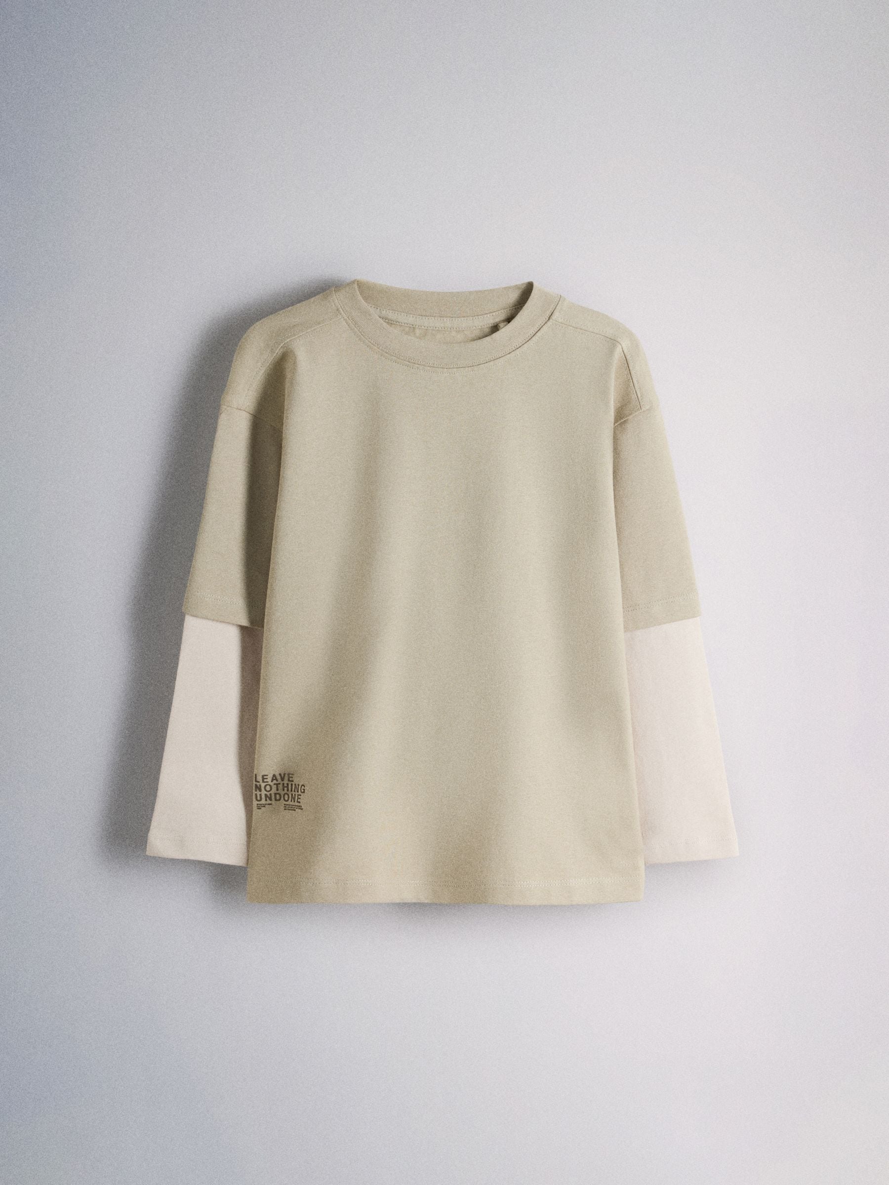 Dsiney Kidz - The Set 2 Pack Long Sleeve Mock Layer T-Shirts Brown image 10
