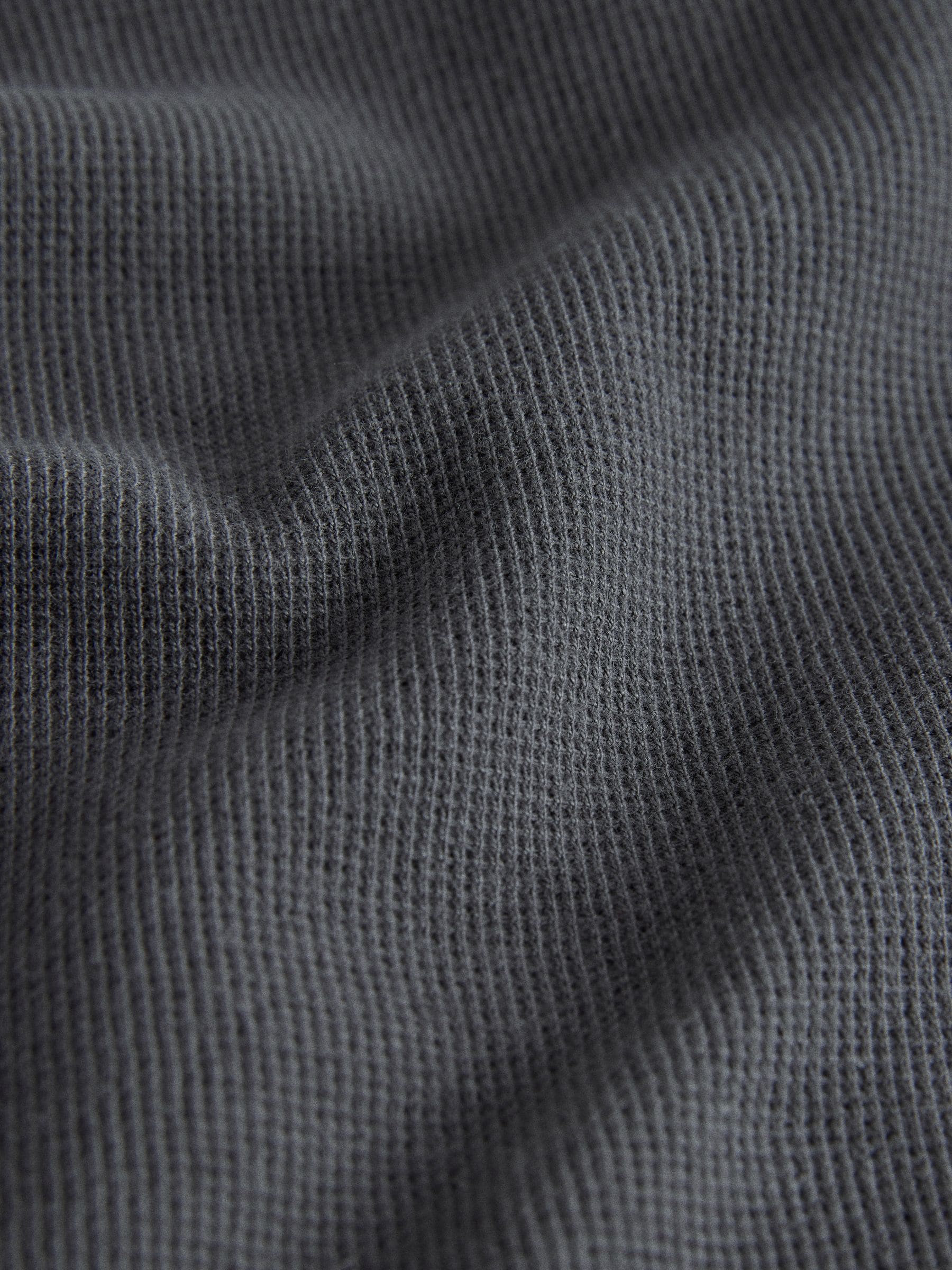 Dsiney Kidz - The Set Long Sleeve Waffle Henley T-Shirts 3 Pack Black/Grey image 8
