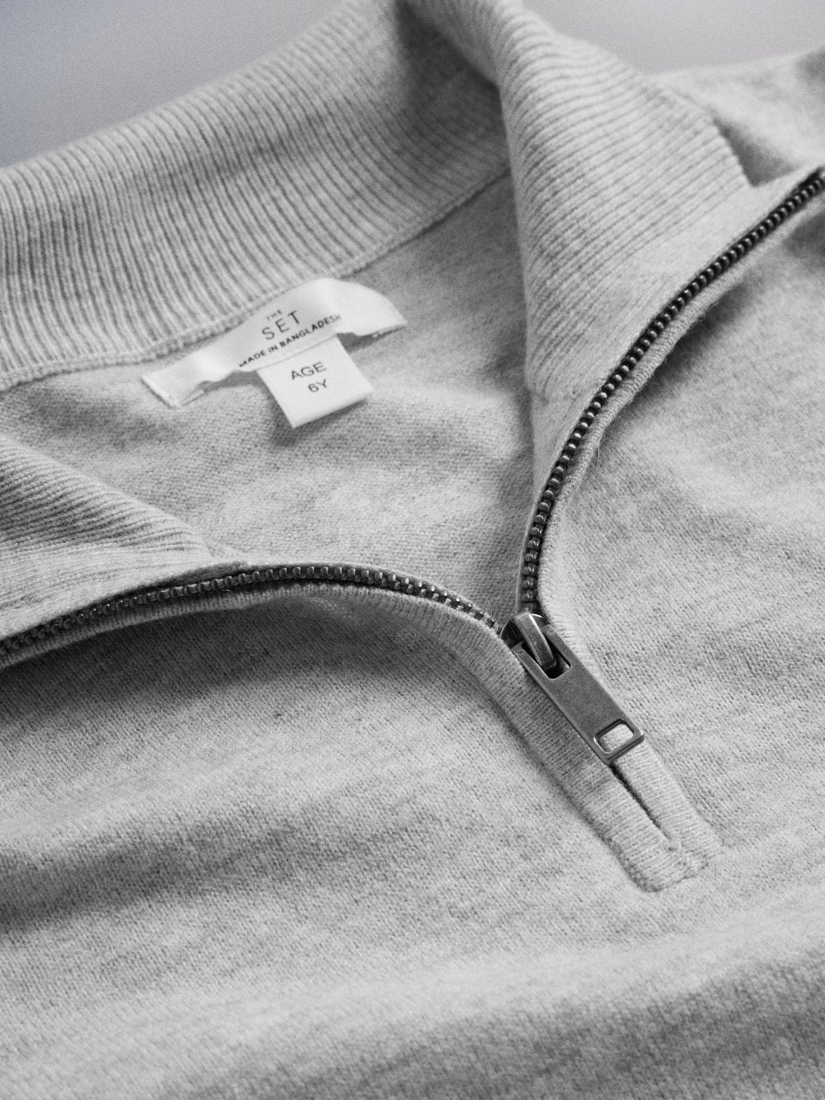 The Set 2 Pack Longsleeve Zip Neck Jumpers Navy/Grey - image 4